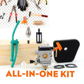 Hipa C1Q-S174 Carburetor Kit for Stihl FS90 FS90R FS87 FS87R FS100 FS110 FS110R String Trimmer Brushcutter Replace 4180-120-0608